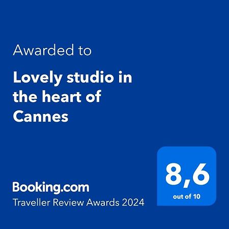 Lovely Studio In The Heart Of Cannes Zewnętrze zdjęcie